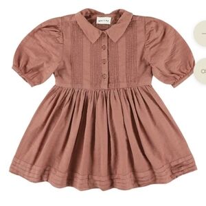 Morley Henna Strawberry Yrma Collar Dress